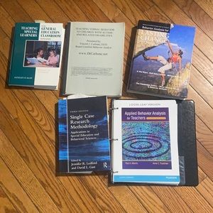 BCBA textbooks